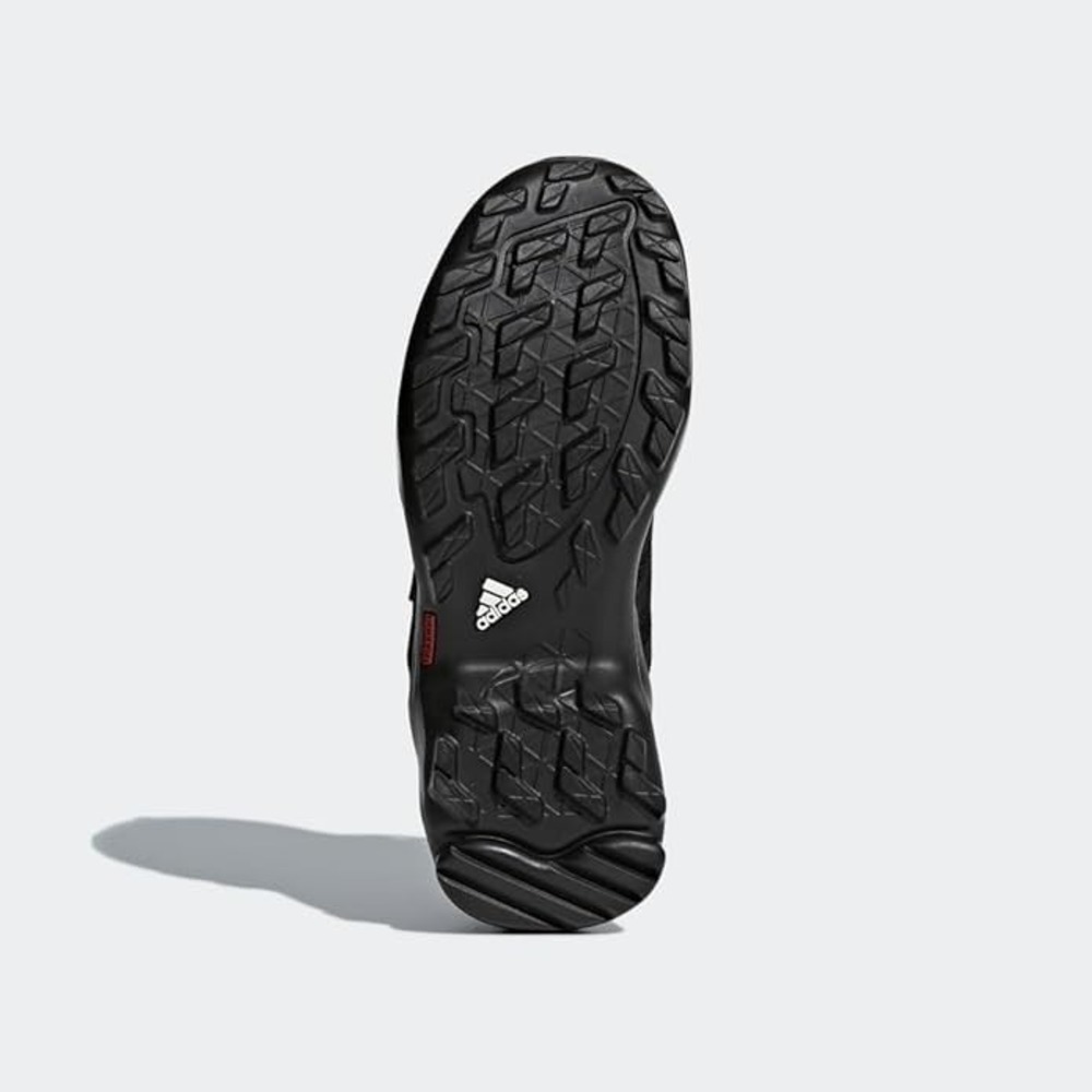 Adidas Terrex AX2R CF Kids Size 3Y Hiking Strap-on Shoes Black Grey NEW - Picture 6 of 6
